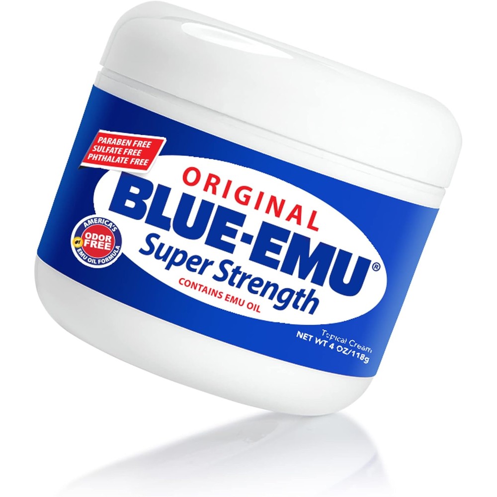 Blue-Emu Original Super Strength Cream front view jar for joint comfort