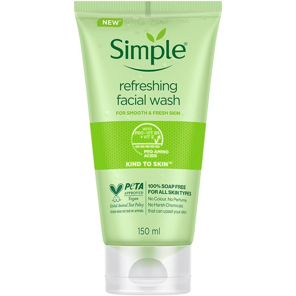 Simple Kind To Skin Refreshing Facial Wash Gel front view