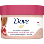 Dove Pomegranate and Shea Butter Body Polish jar front view