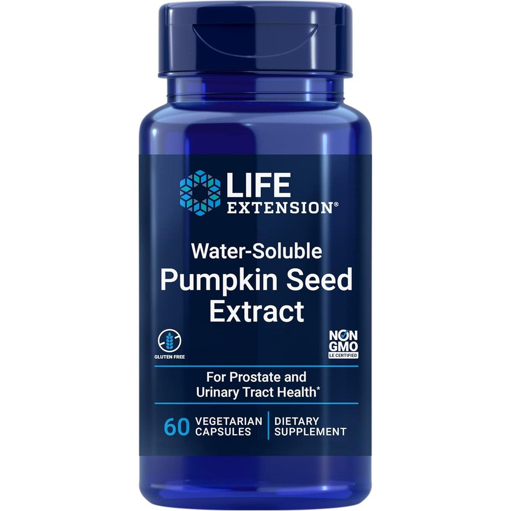 Life Extension Water-Soluble Pumpkin Seed Extract bottle front view