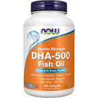 Now Foods DHA 500 Double Strength front view packaging