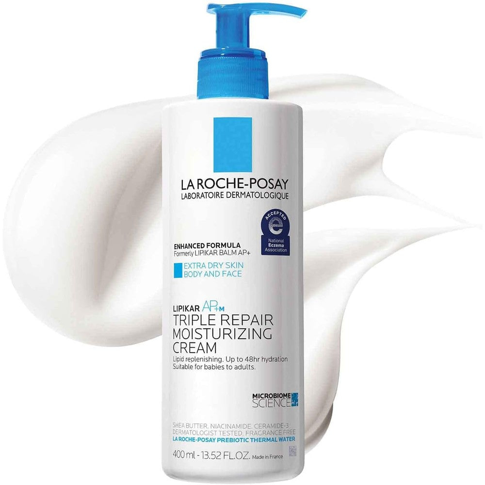 La Roche-Posay Lipikar AP+ body cream for dry sensitive skin with shea butter