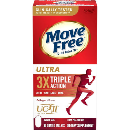 Move Free Ultra Triple Action joint supplement bottle front view