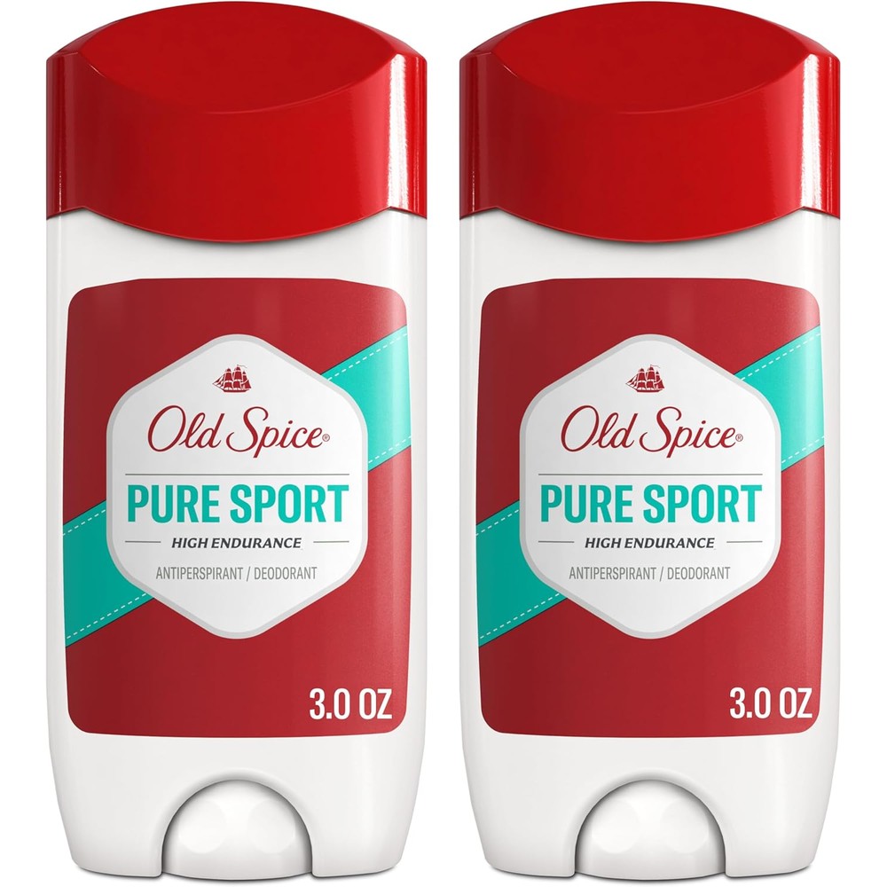 Old Spice High Endurance antiperspirant deodorant front view packaging