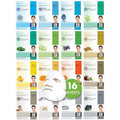 Dermal Korea collagen essence sheet mask combo pack front view
