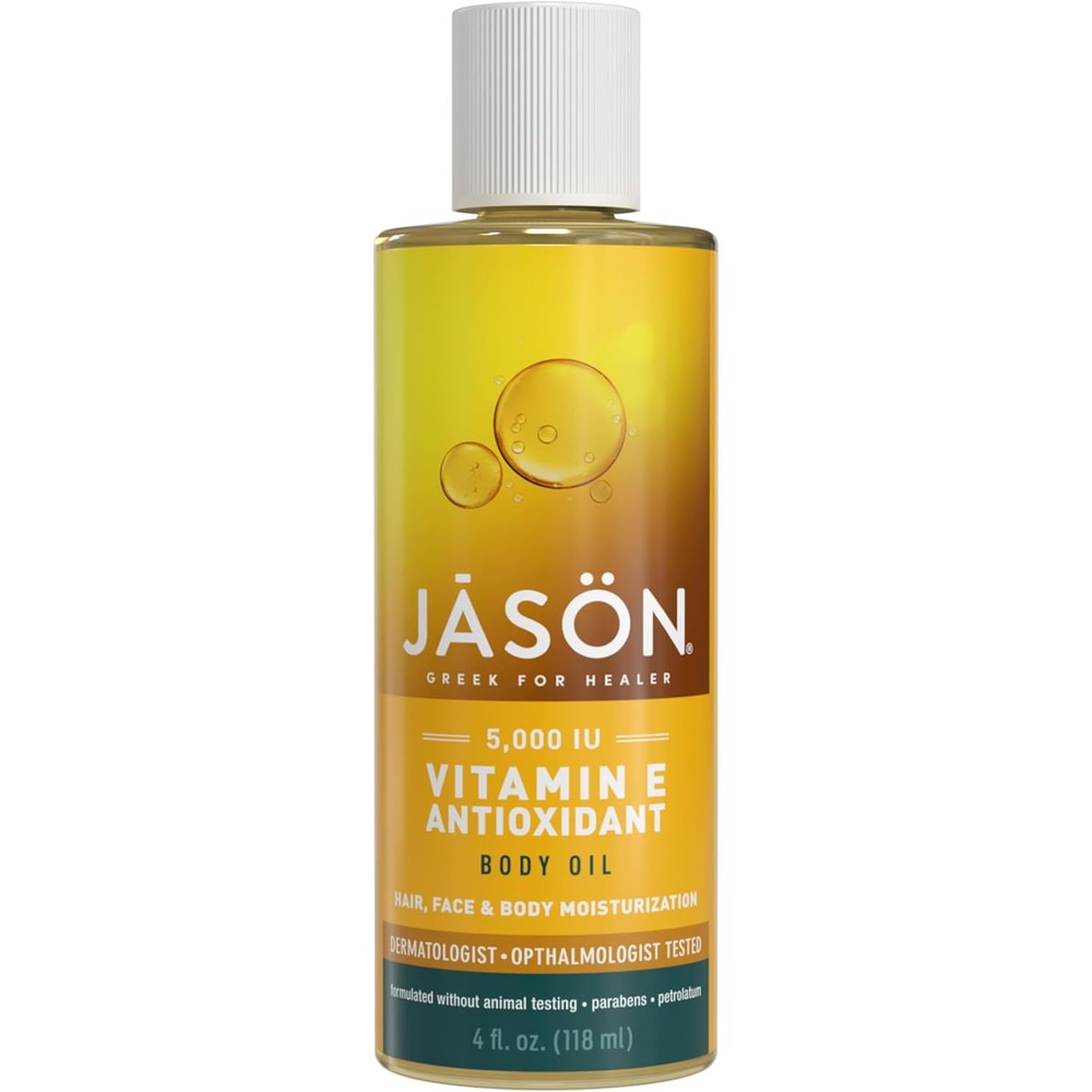Jason Vitamin E 5000 IU body oil bottle front view
