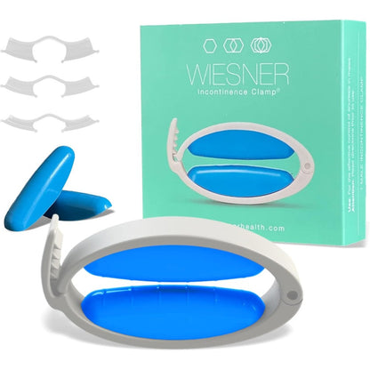 WIESNER Incontinence Clamp original male penile device front view for bladder control.