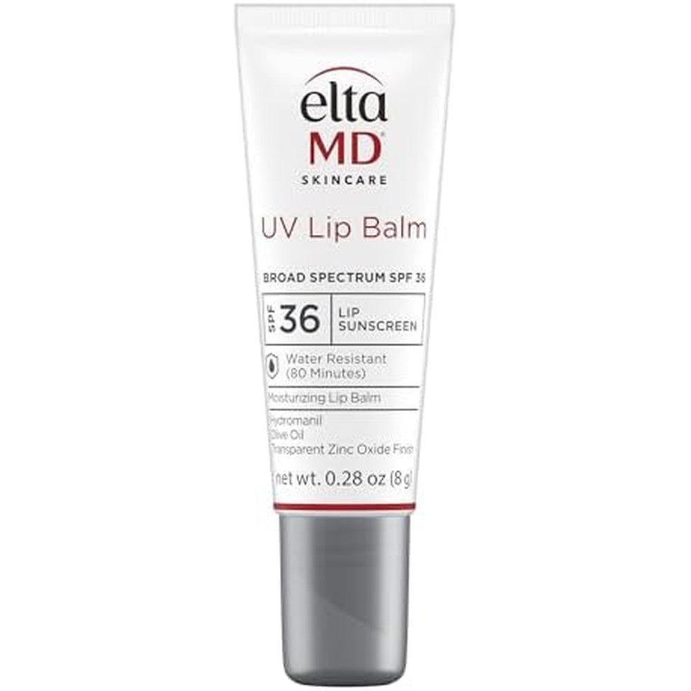 EltaMD UV Lip Balm Sunscreen front view tube packaging