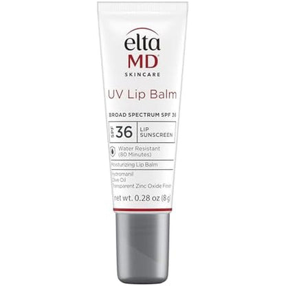 EltaMD UV Lip Balm Sunscreen front view tube packaging