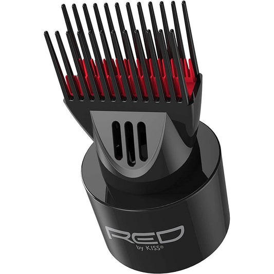 Red by Kiss universal detangling blow dryer styling pik front view