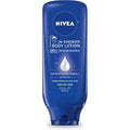 Nivea nourishing in shower body lotion front view bottle