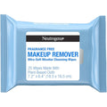 Neutrogena micellar wipes removing waterproof mascara and eye makeup gently