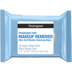 Neutrogena micellar wipes removing waterproof mascara and eye makeup gently