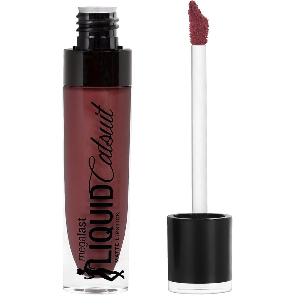 Wet n wild megalast catsuit matte liquid lipstick in give me mocha brown shade