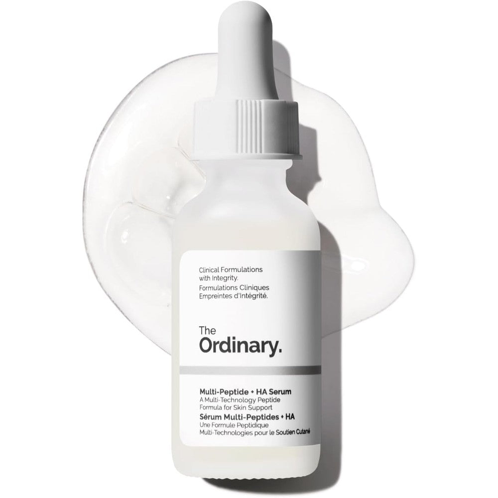 The Ordinary peptide serum with hyaluronic acid for skin hydration