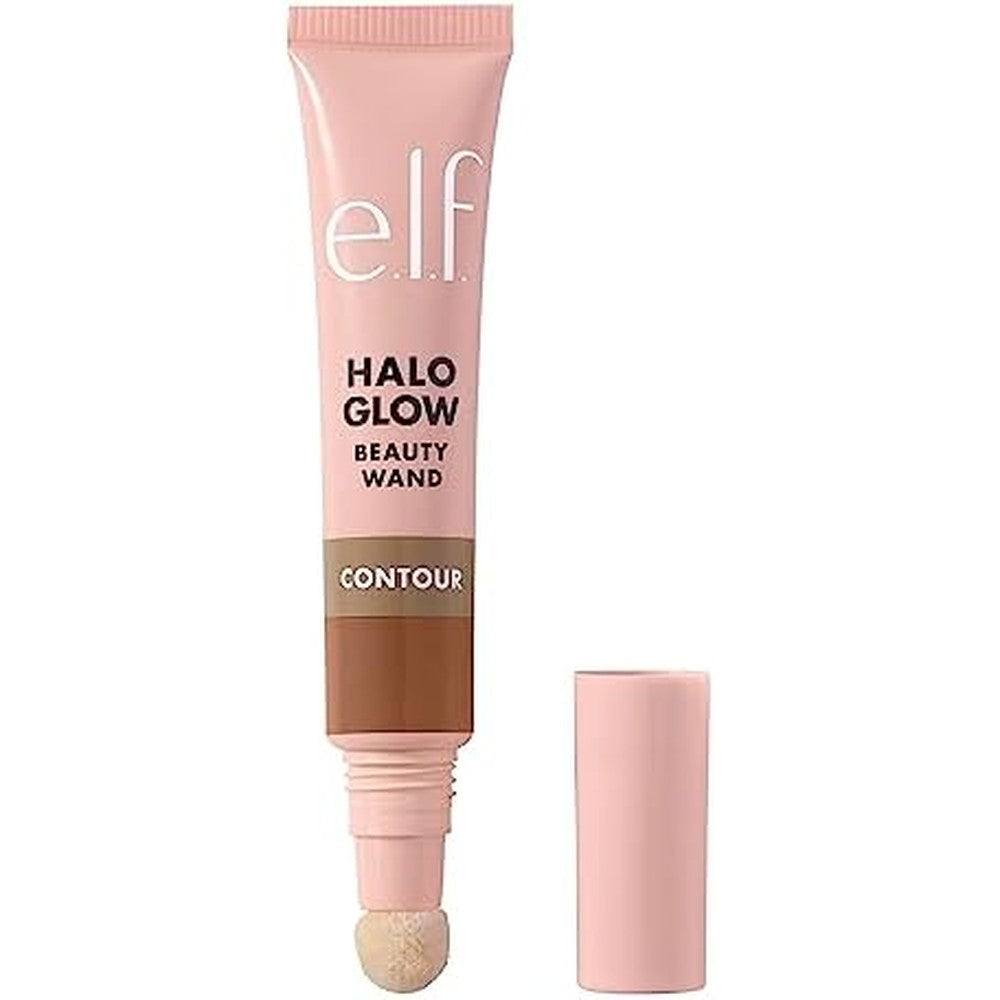 E.l.f. Halo Glow Contour Beauty Wand front view showing the liquid contour packaging and cushion tip applicator