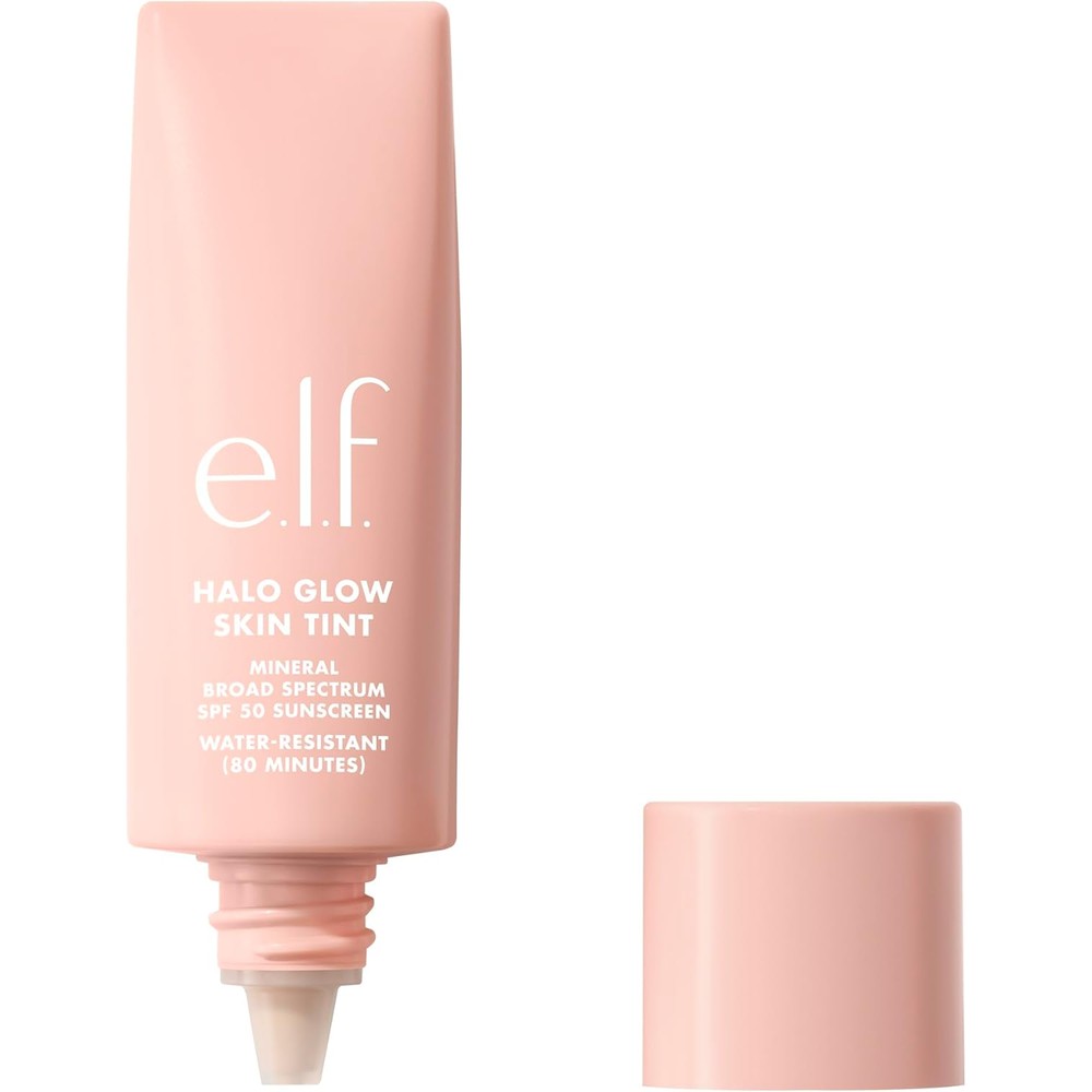 E.L.F. Halo Glow Skin Tint front view tube packaging