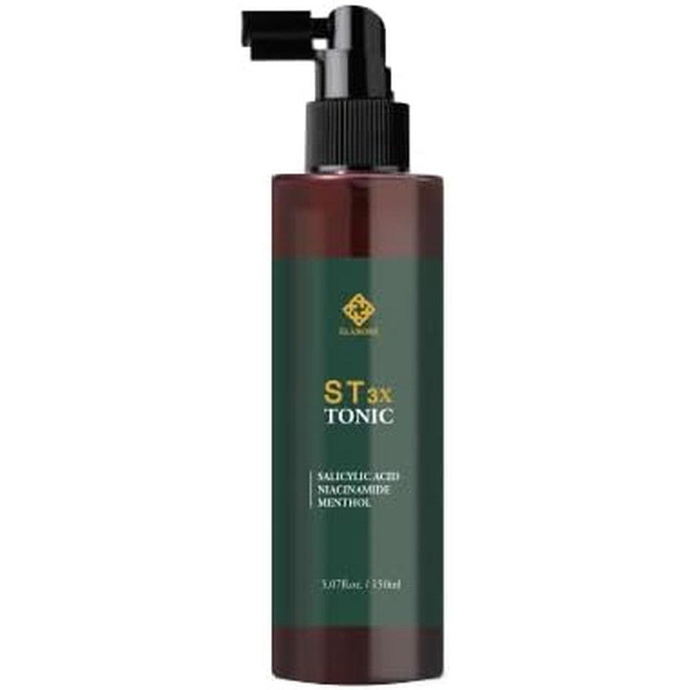 Elabore ST 3X Tonic professional pump bottle front view for hair growth restoration.