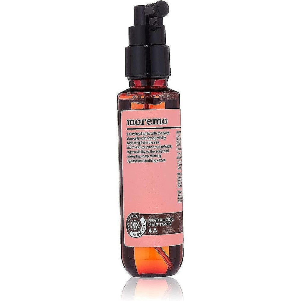 MOREMO Revitalizing Hair Tonic A 115ml front view showing authentic packaging
