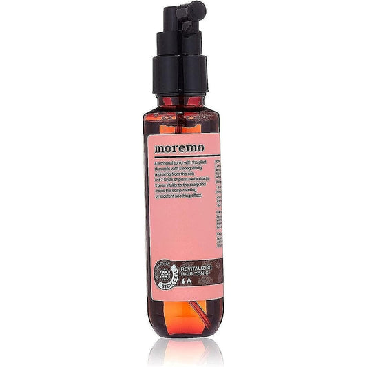 MOREMO Revitalizing Hair Tonic A 115ml front view showing authentic packaging