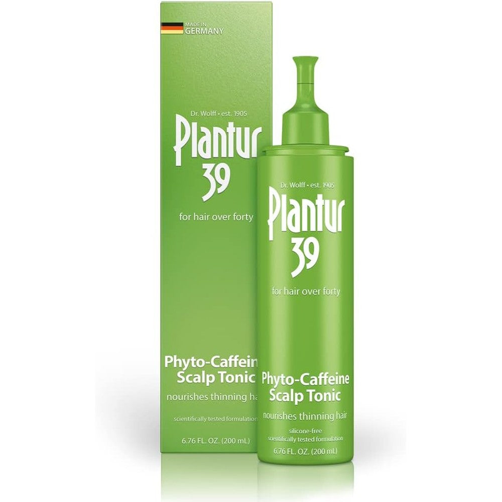 Plantur 39 Phyto Caffeine Tonic Concentrate front view bottle for hair thinning solution