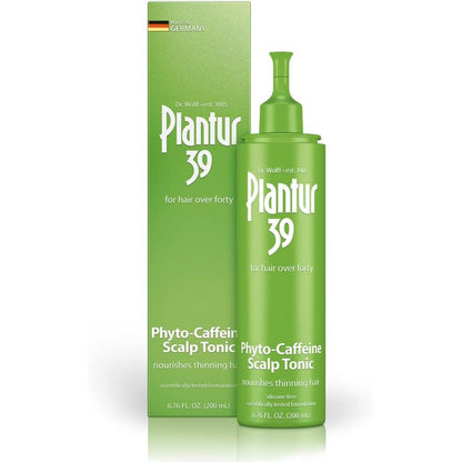 Plantur 39 Phyto Caffeine Tonic Concentrate front view bottle for hair thinning solution