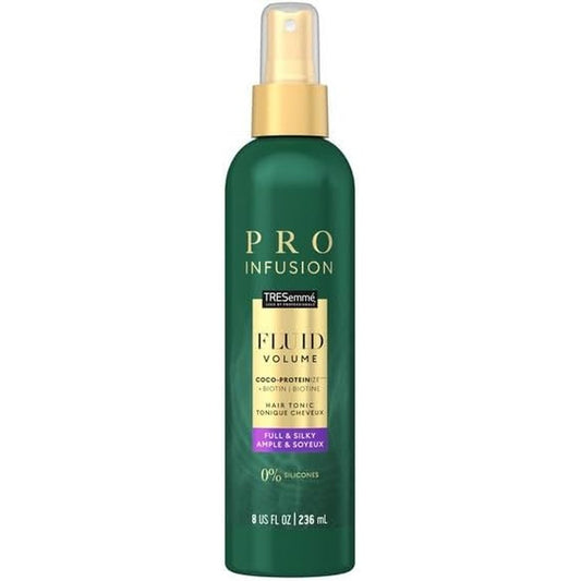TresemmÃ© Botanique Volume Tonic Hair Spray front view for volume and shine