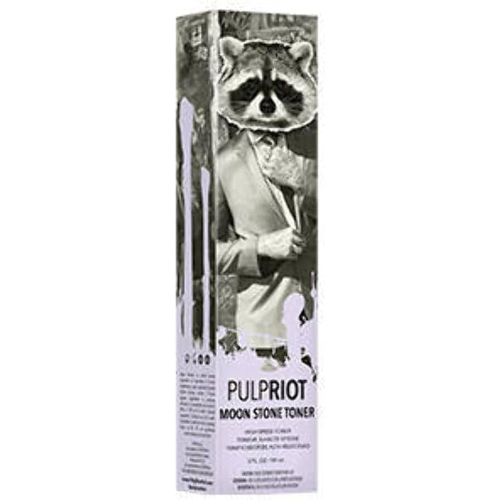Pulp Riot High Speed Toner Moonstone three ounce tube front view for yellow hair correction