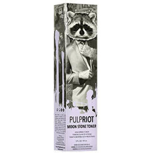 Pulp Riot High Speed Toner Moonstone three ounce tube front view for yellow hair correction