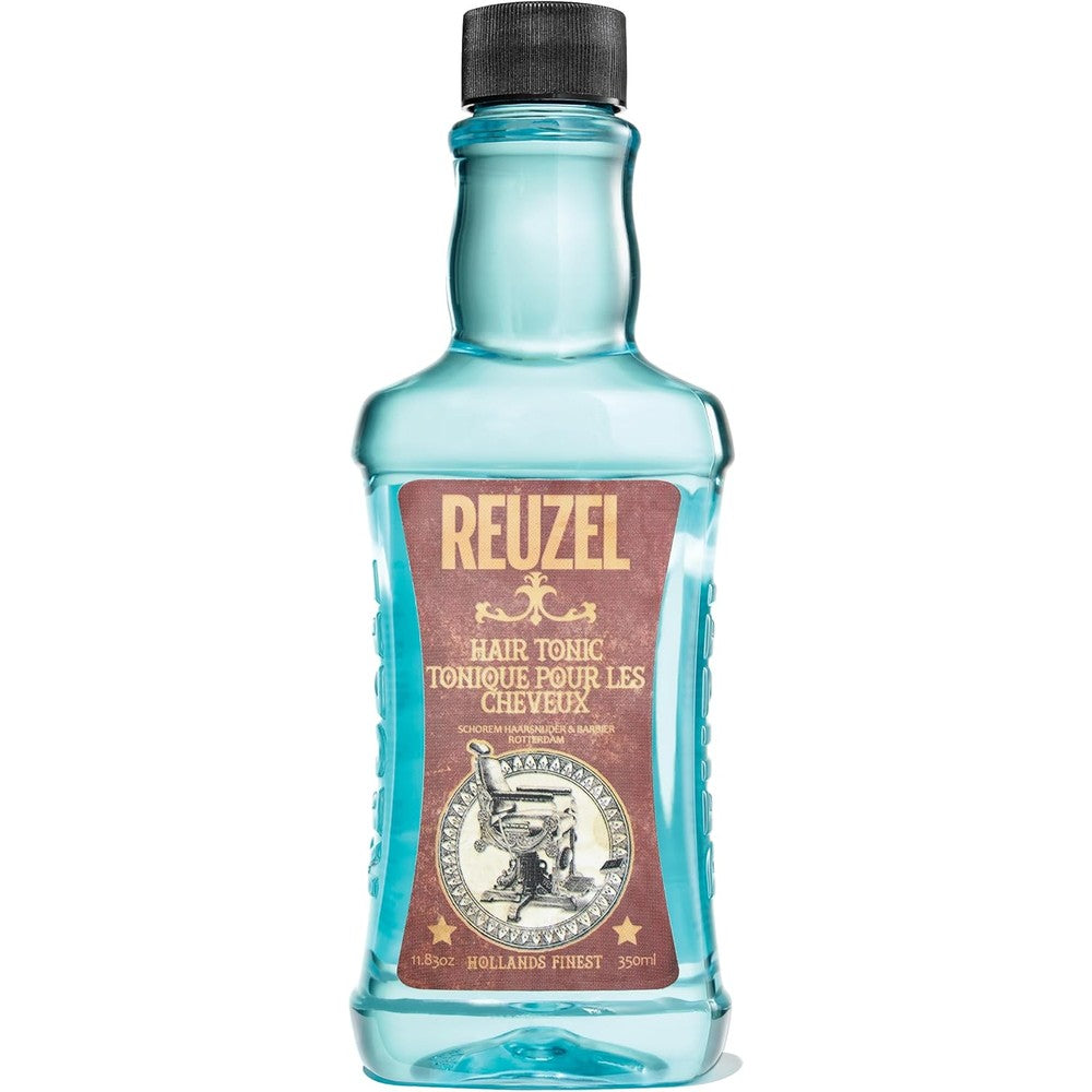 Reuzel Hair Tonic front view bottle of oil free styling fluid
