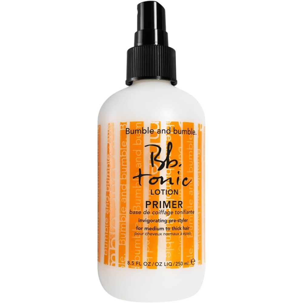 Bumble and bumble Tonic Lotion Hair Primer front view of the 8 fluid ounce spray bottle
