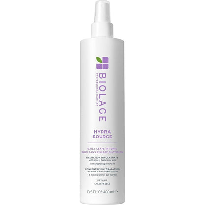 Biolage Hydra Source Daily Leave In Tonic front view spray bottle