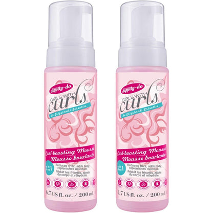 Dippity-Do Girls with Curls Enhancing Mousse front view 2-pack set