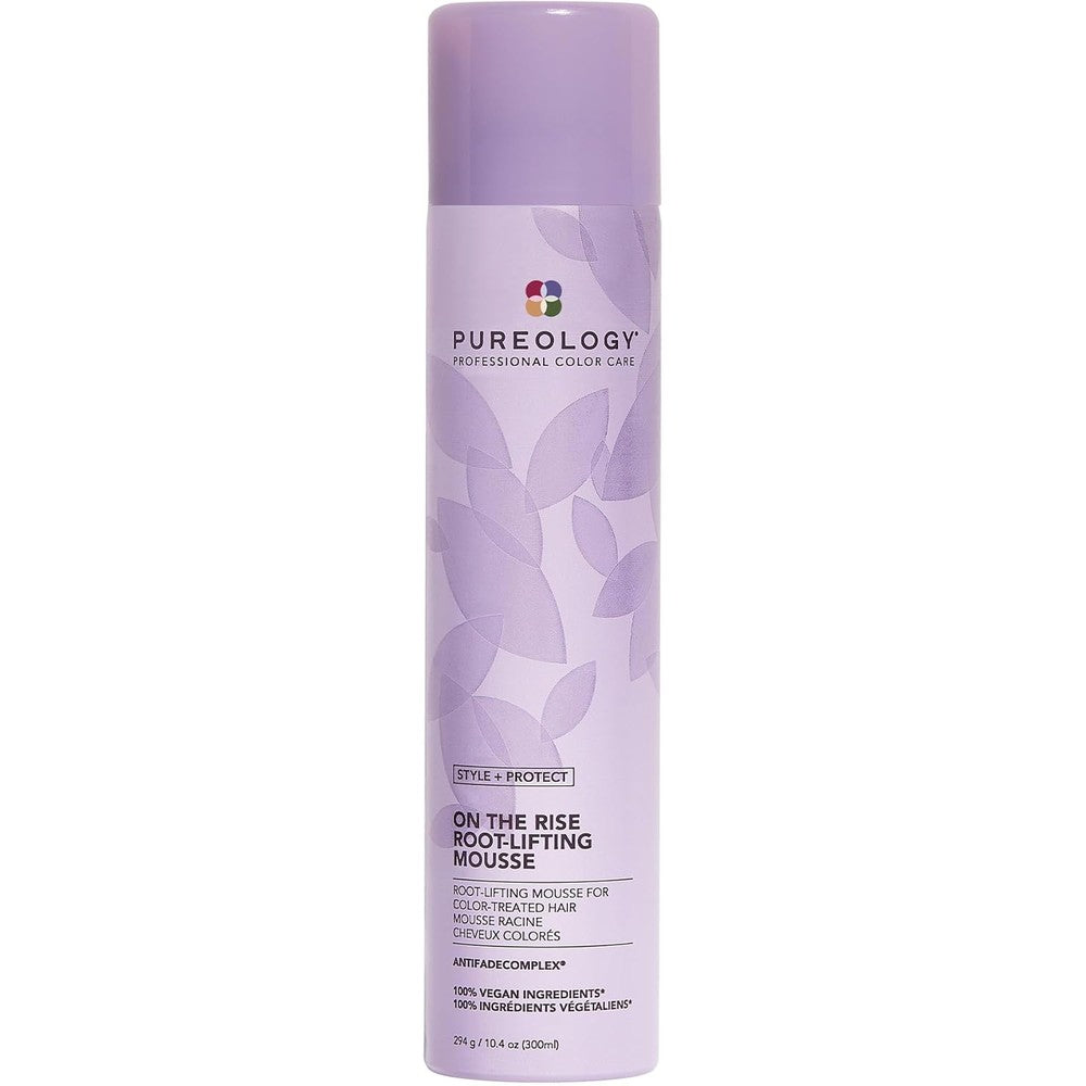 Pureology Style and Protect On The Rise Root Lifting Mousse front view packaging