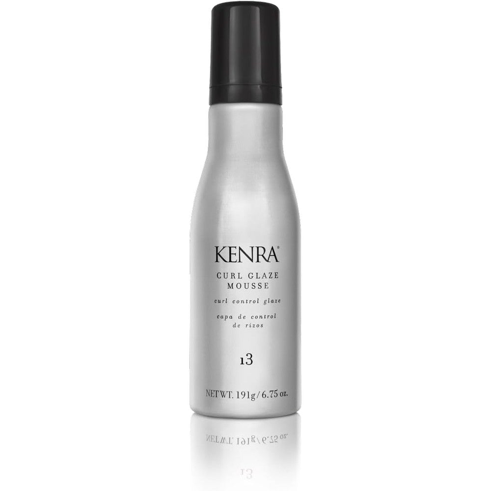 Kenra Curl Glaze Mousse Number 13 front view professional curl defining mousse