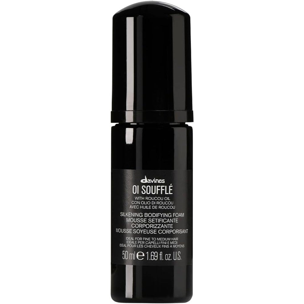Davines Oi SoufflÃ© silkening bodifying foam front view