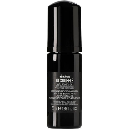 Davines Oi SoufflÃ© silkening bodifying foam front view