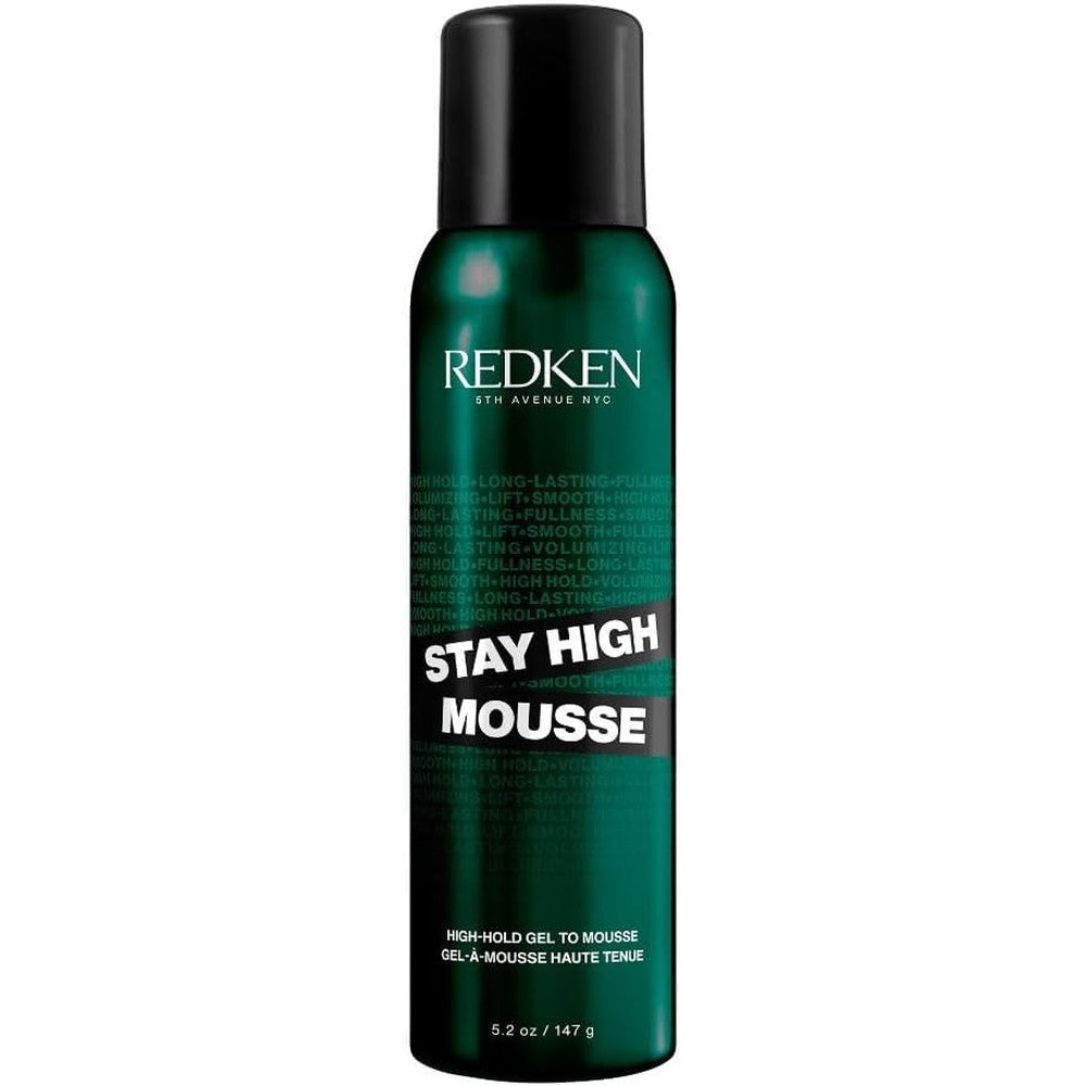 Redken Stay High Volumizing Mousse front bottle view