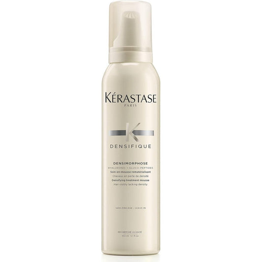 KÃ©rastase Densifique Densimorphose Leave In Thickening Mousse front view canister for thinning hair volume