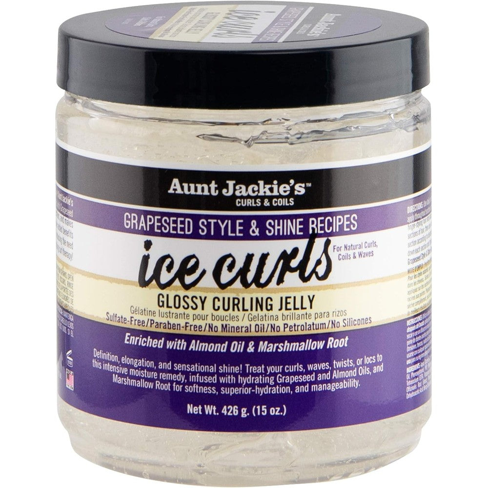Aunt Jackie's Ice Curls Glossy Curling Jelly front view authentic USA import