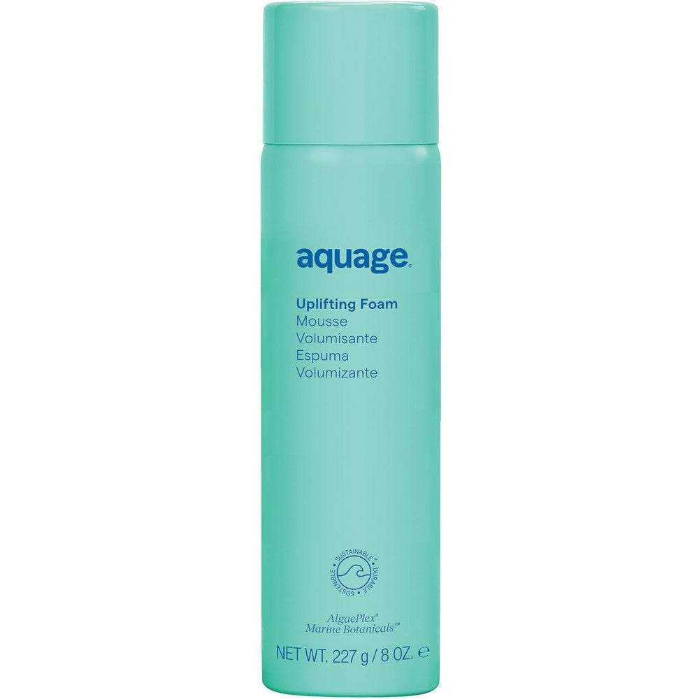 Aquage Uplifting Foam 8 oz front view weightless volumizing mousse for root lift