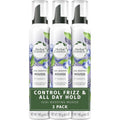 Herbal Essences Curl Boosting Mousse front view three pack for curly hair definition