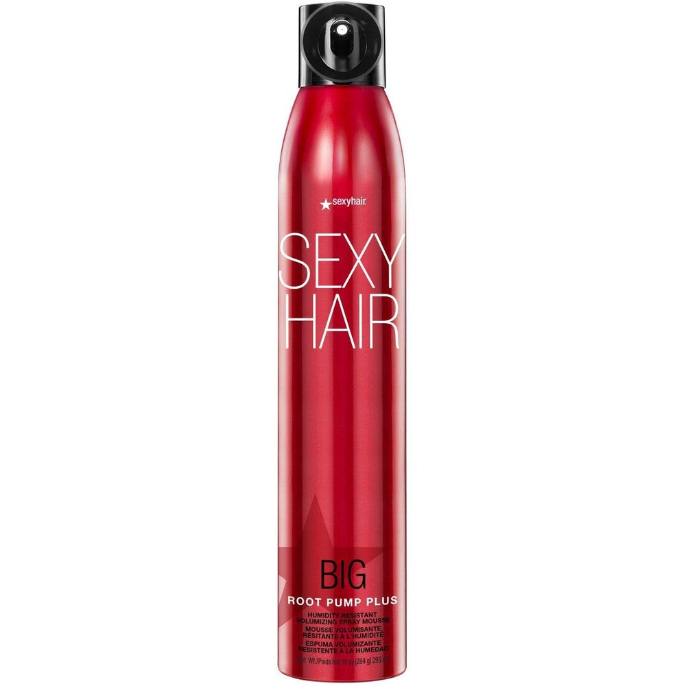 SexyHair Big Root Pump Plus Volumizing Spray Mousse front view showcasing product branding