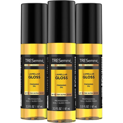 Tresemmé Lamellar Gloss Finishing Hair Oil 3-Pack front view