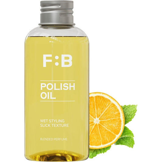 Forbeaut Wet Hair Polish Oil front view bottle on a clean backdrop for sleek styling.