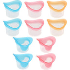 Mzario Eye Wash Cup 10 Piece Set front view for eye hygiene.