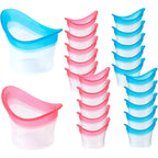 JFRHUDS 20 Piece Eye Wash Cup Kit front view with storage container