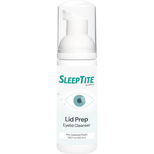 SleepTite SleepRite Lid Prep Eyelid Cleanser front view for dry eye relief.