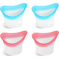 Matwsec Reusable Eye Wash Cup pack of 4 front view for eye hygiene.