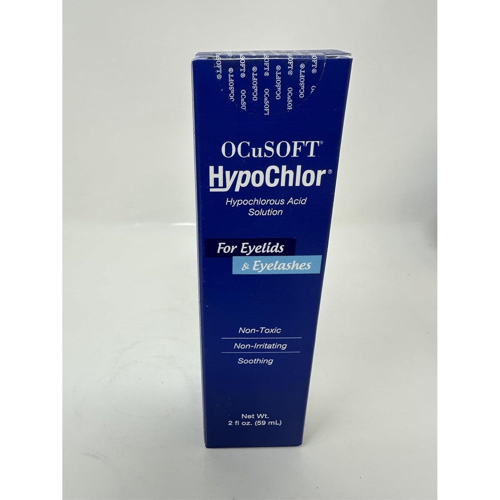 OCuSOFT HypoChlor Eyelid Solution front view 2 pack for dry eye relief